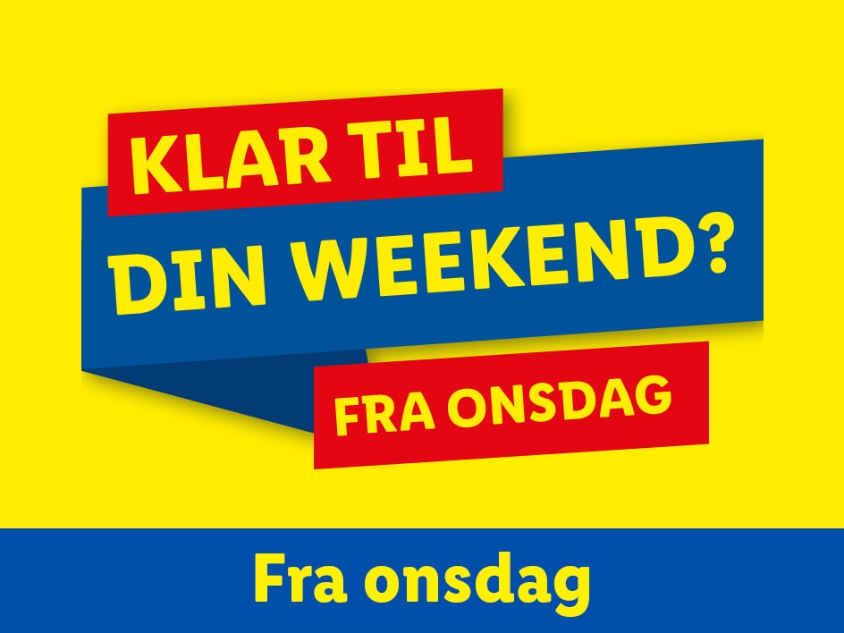 Klar til weekend?