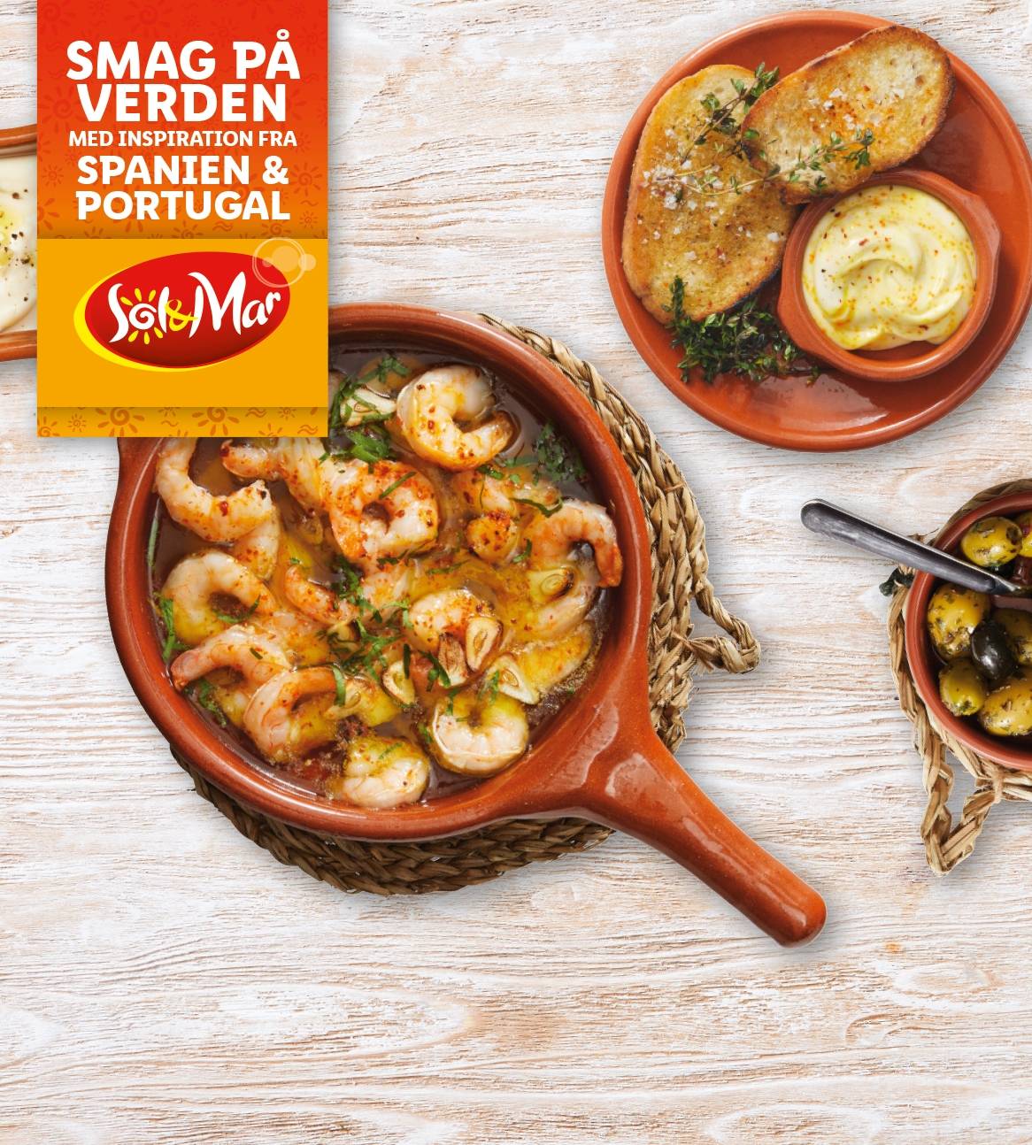 Sol&Mar serverer lækre retter med inspiration fra Spanien og Portugal.